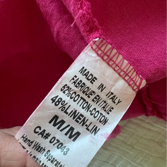 Italian Cotton/Linen Blend Cover-Up - Picture 4 of 7